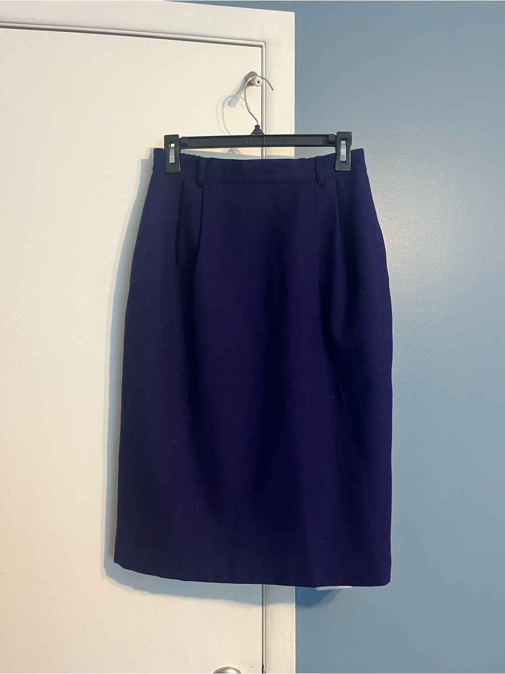 Vintage 100% Wool Vintage Women's Pencil Skirt